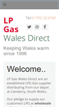 Mobile Screenshot of lpgaswalesdirect.co.uk